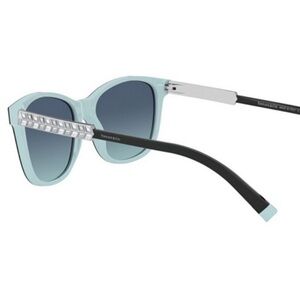 TIFFANY & CO. | Black and Tiffany Blue sunglasses
